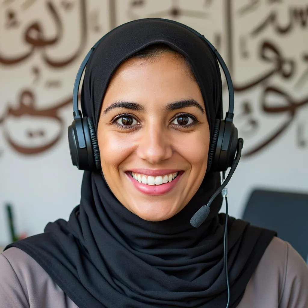فاطمة خليل مسؤولة خدمة العملاء